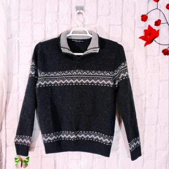 Daniele Blasi Other - Daniele Blasi‎ Isle Wool Pullover Aztec Sweater
